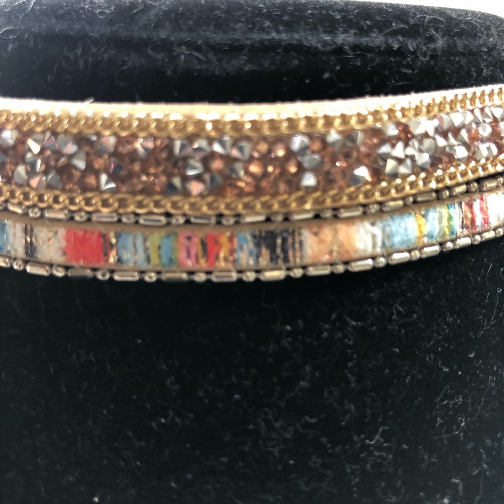 🇺🇸 LUX Multi-Colored Choker Necklace - 16” (Standard) - Picture 2 of 7